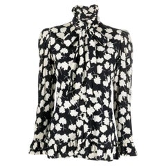 1978 Yves Saint Laurent YSL Iconic Flower Printed Jacket