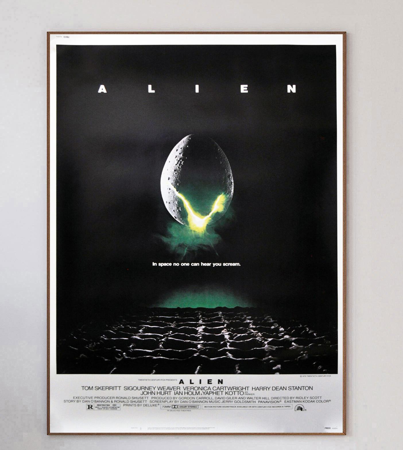 One of the greatest and most influential sci-fi films of all time, Ridley Scott's classic space horror 