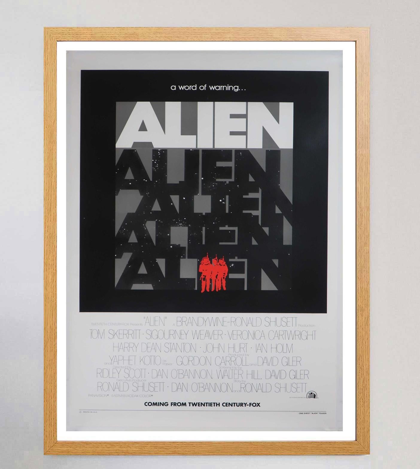 Américain 1979 Alien Original Vintage Poster en vente