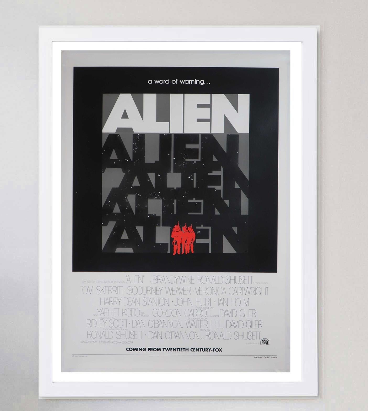 American 1979 Alien Original Vintage Poster For Sale