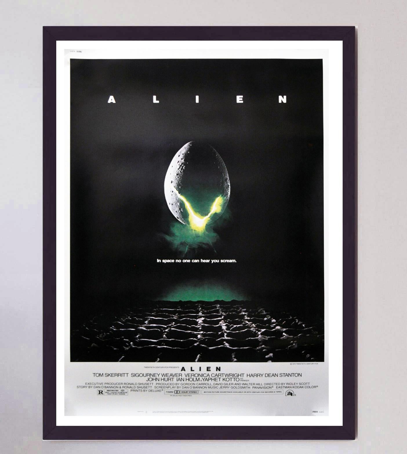 Papier 1979 Alien Original Vintage Poster en vente