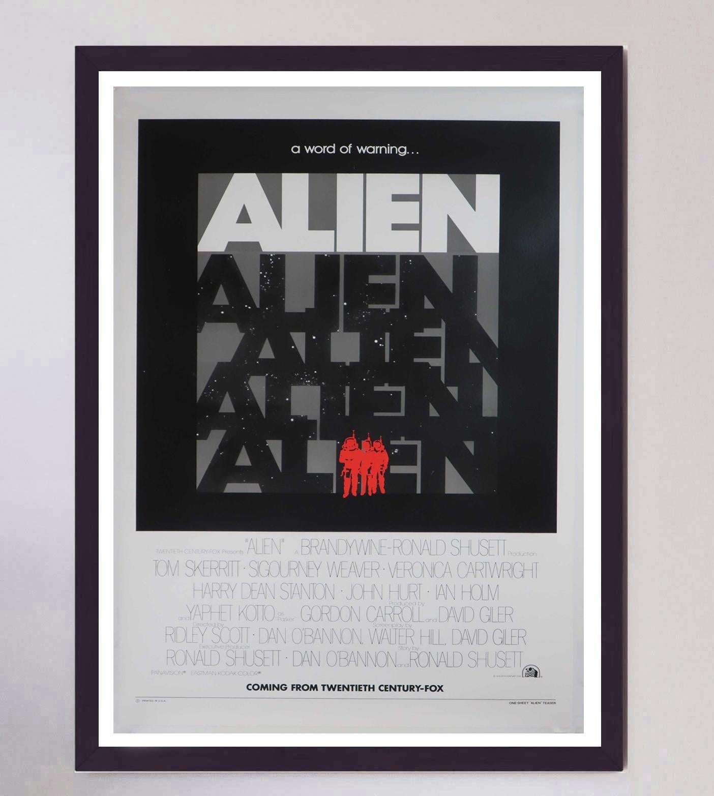 1979 Alien Original Vintage Poster In Good Condition For Sale In Winchester, GB