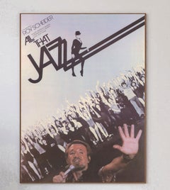 1979 All That Jazz (Czech) Original Vintage Poster