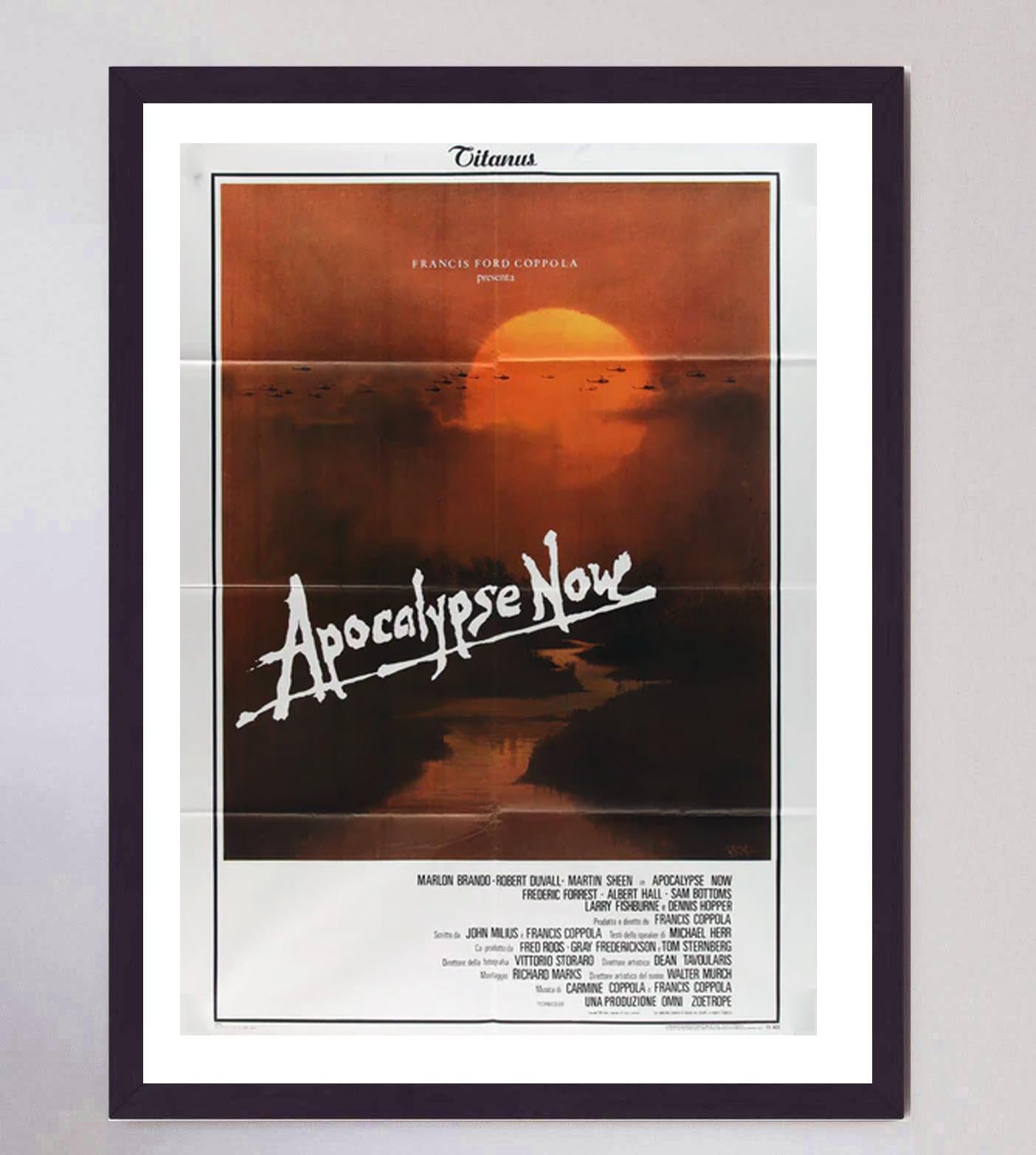 Late 20th Century 1979 Apocalypse Now (Italian) Original Vintage Poster For Sale