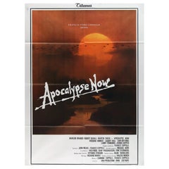 1979 Apocalypse Now (italiano) Poster originale d'epoca
