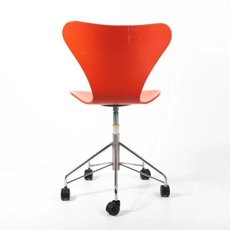 Moderne Chaise de bureau réglable Arne Jacobsen pour Fritz Hansen modèle 3117, 1979 en vente