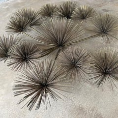 1979 C. Jeré metal urchin or pom pom large sculpture