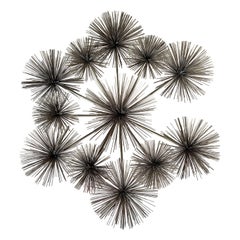 1979 C. Jeré metal urchin or pom pom large sculpture