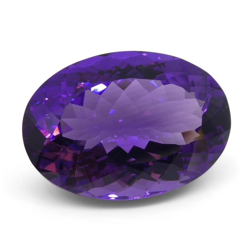 19.79 ct Oval Amethyst For Sale 1