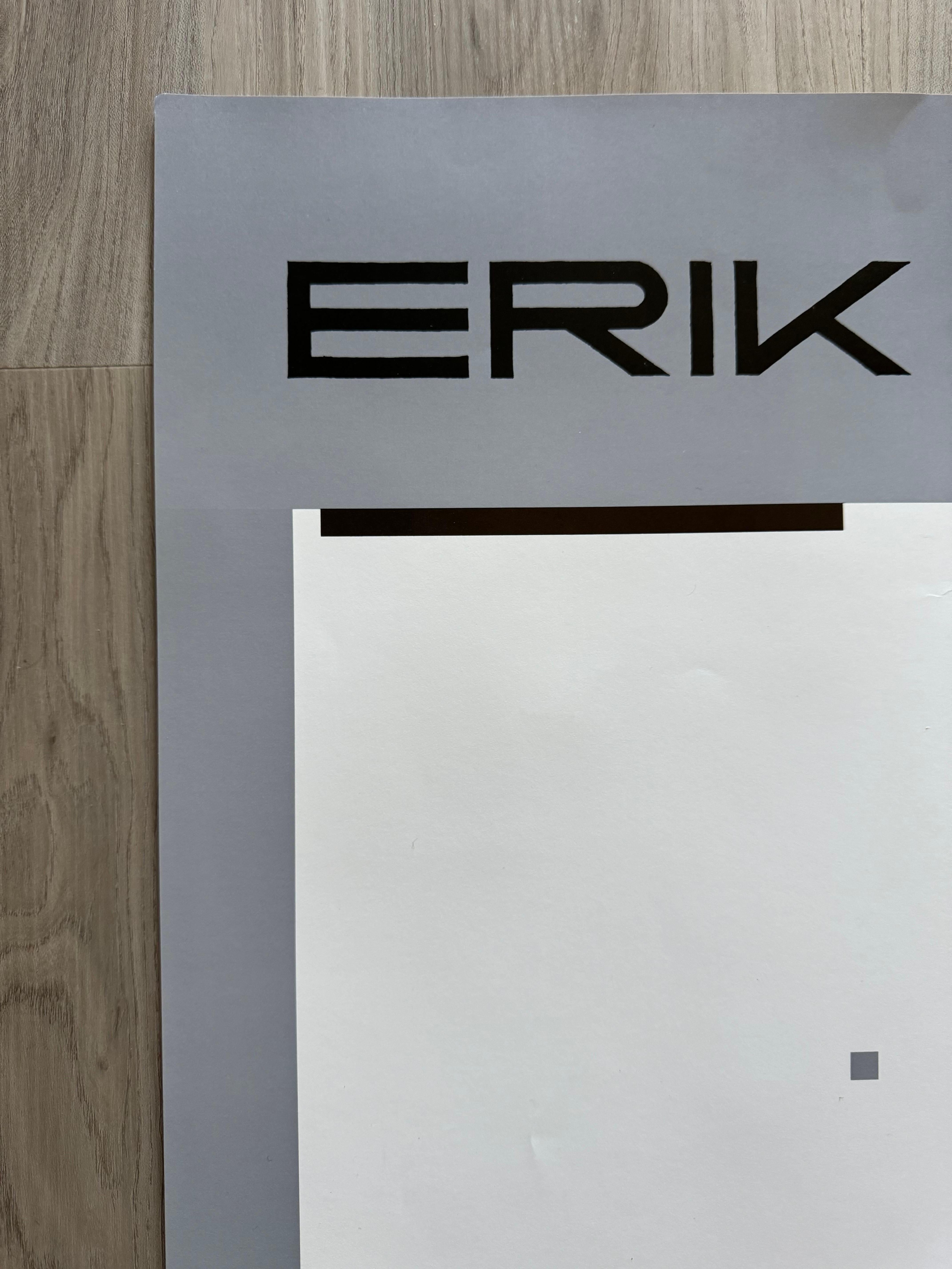 Papier 1979 Erik Saxon 