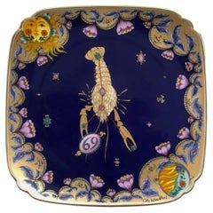 1979 Hutschenreuther Wall Plate by Ole Winther Zodiac Decor, Ltd. Edition