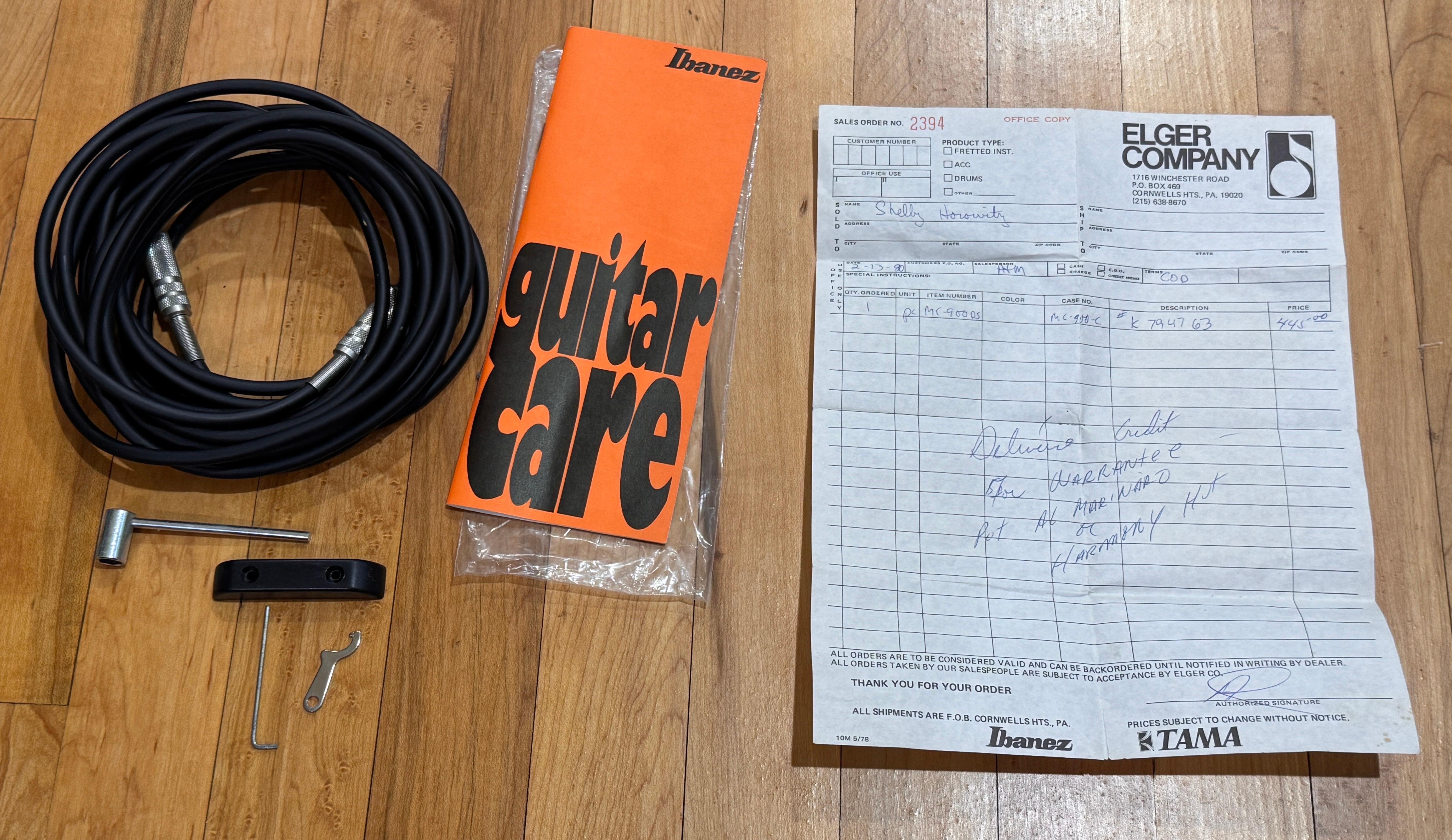 1979 Chitarra elettrica Ibanez Base MC-900DS in vendita 8