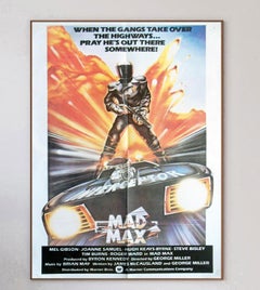 1979 Mad Max Original Vintage Poster