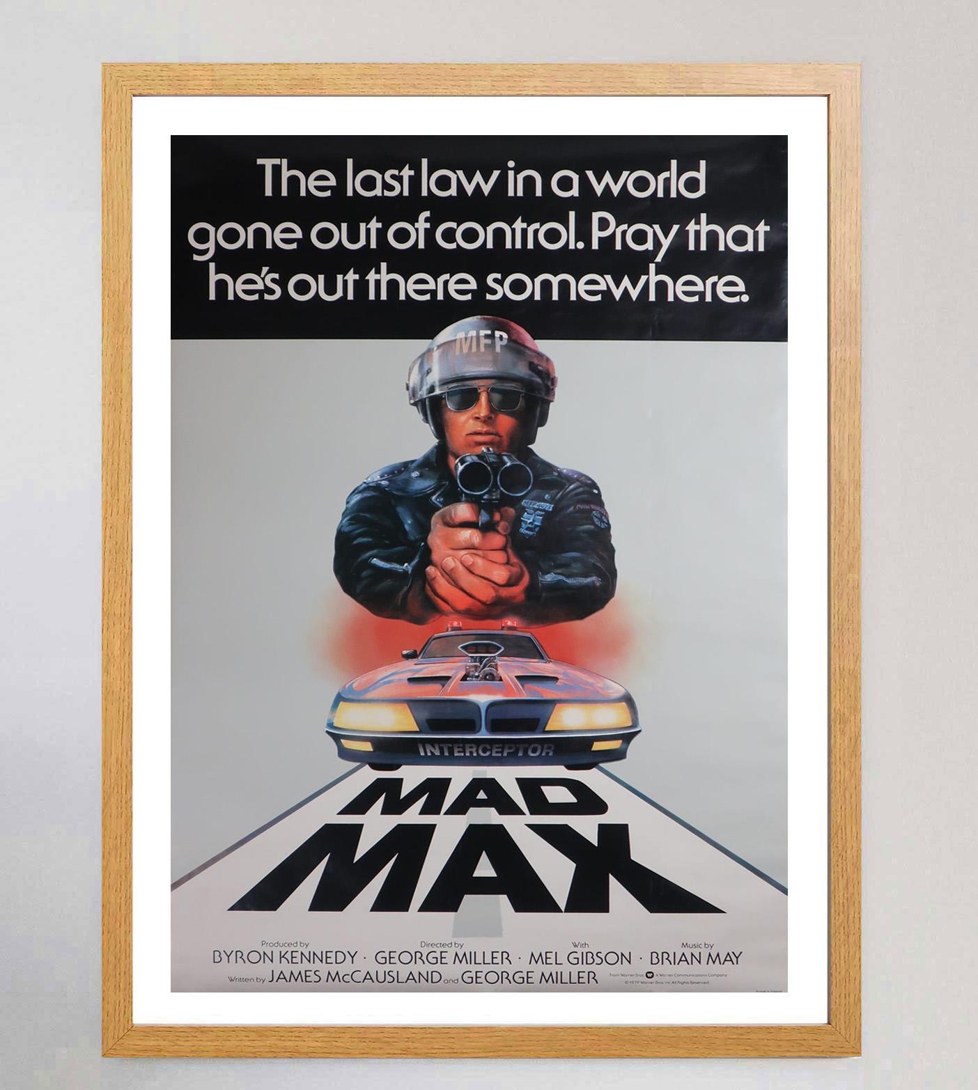 British 1979 Mad Max Original Vintage Poster For Sale