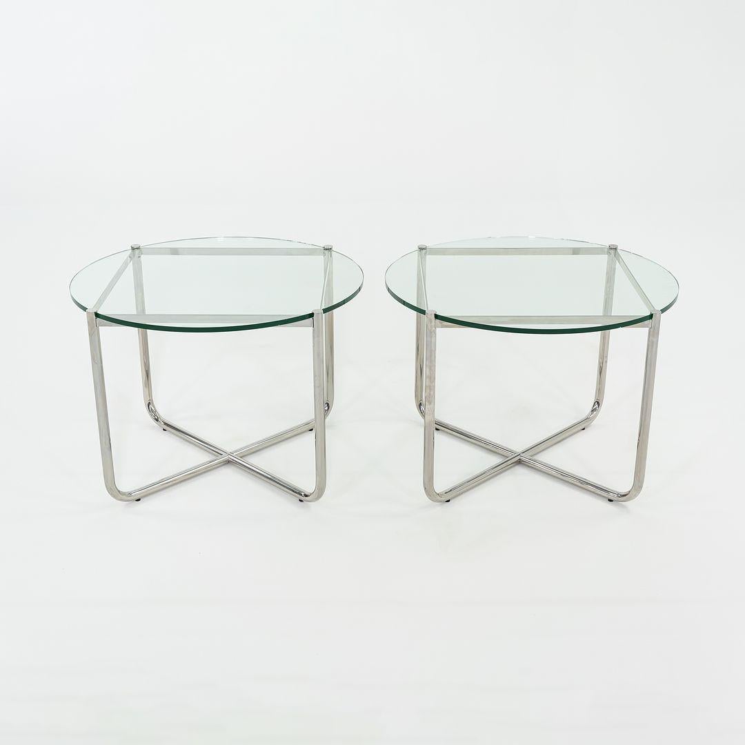 1979 Mies van der Rohe für Knoll MR Beistelltisch aus dem Sears Tower von SOM 2x Avail, Mies van der Rohe im Zustand „Gut“ im Angebot in Philadelphia, PA