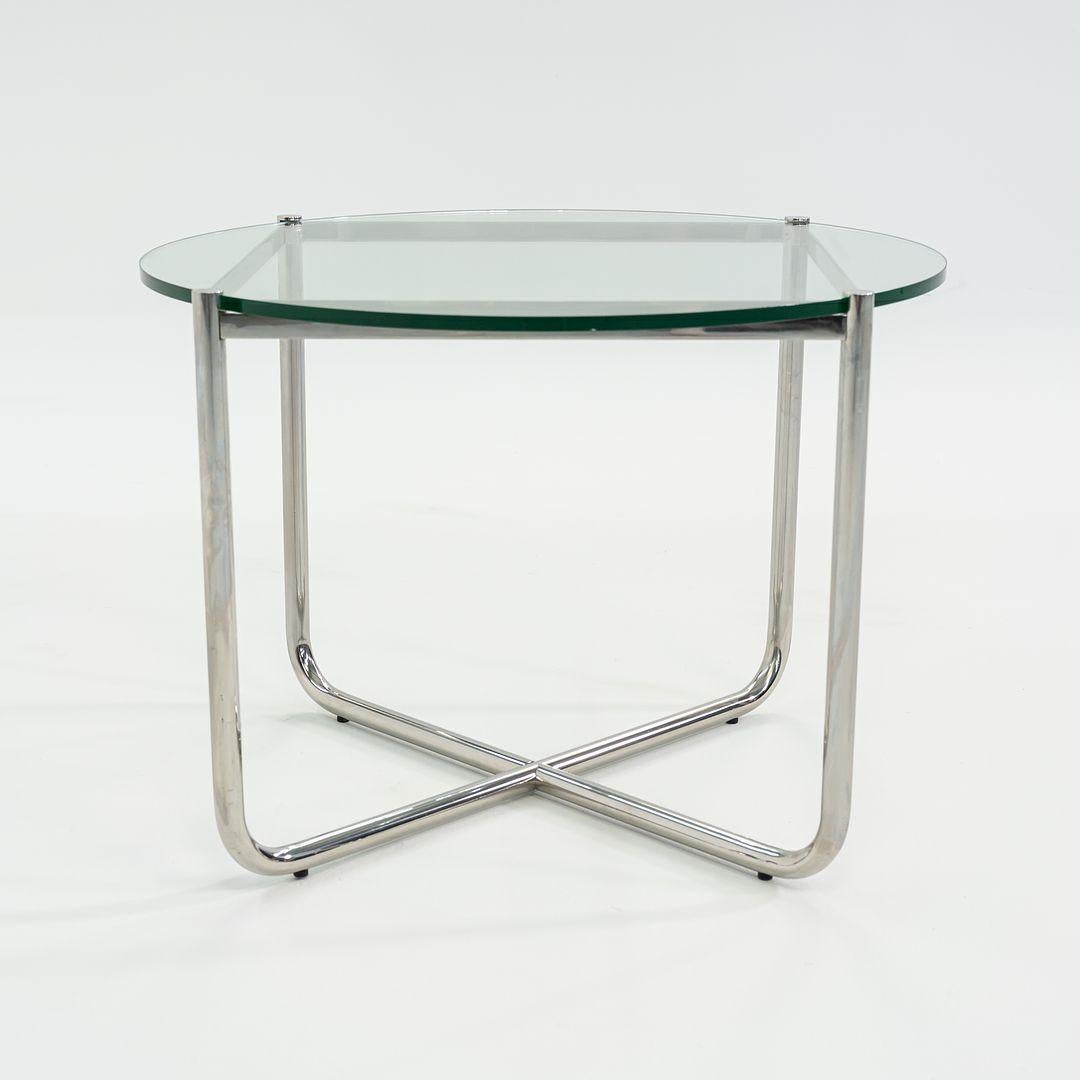 1979 Mies van der Rohe für Knoll MR Beistelltisch aus dem Sears Tower von SOM 2x Avail, Mies van der Rohe (Ende des 20. Jahrhunderts) im Angebot