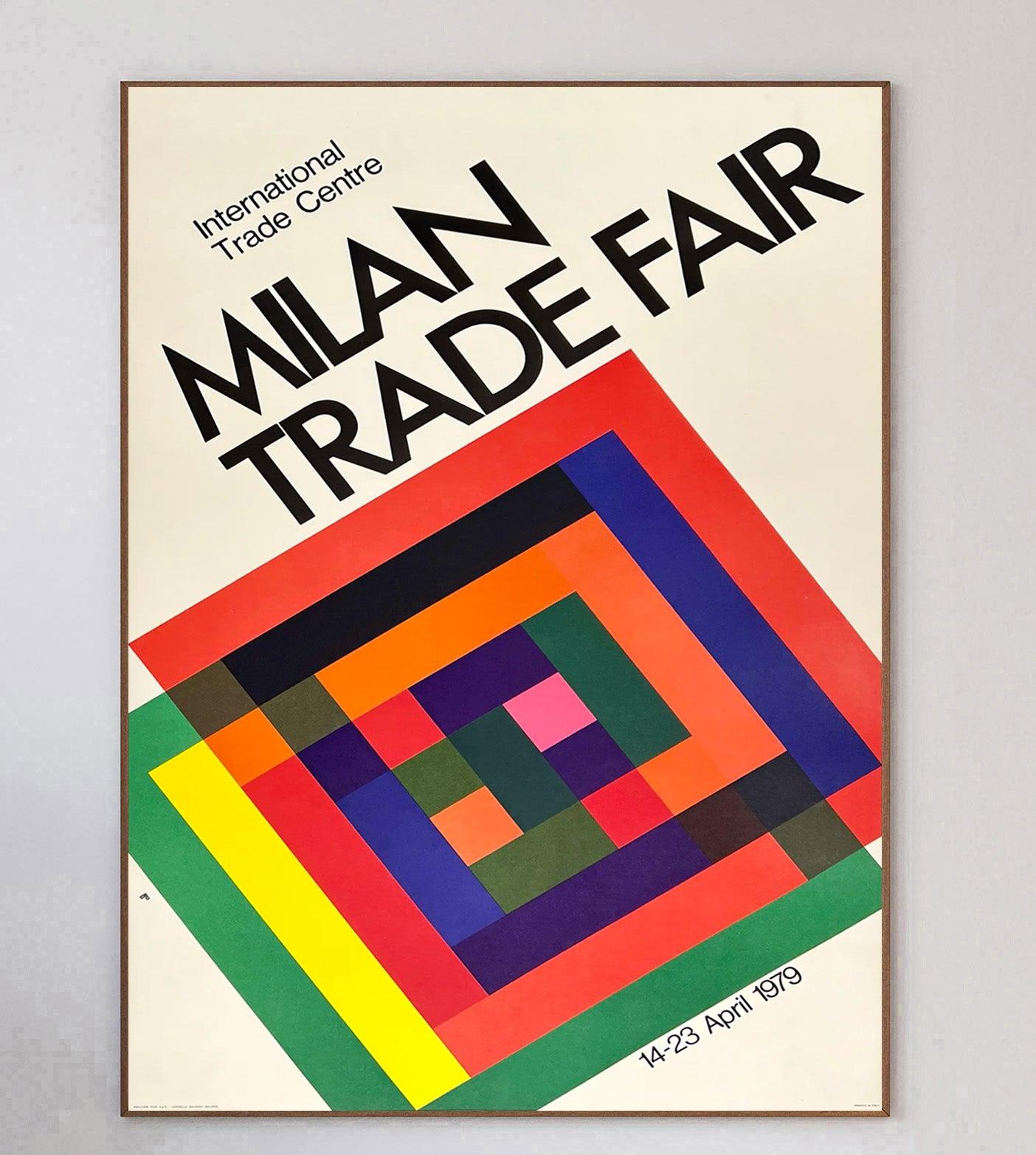 La Feria de Milán, o Salón del Mueble de Milán, como se la conoce comúnmente, comenzó en 1961 y sigue siendo hoy la mayor feria de este tipo del mundo.

Esta maravilla de mediados de siglo se creó para la edición de 1979 de la feria, celebrada entre