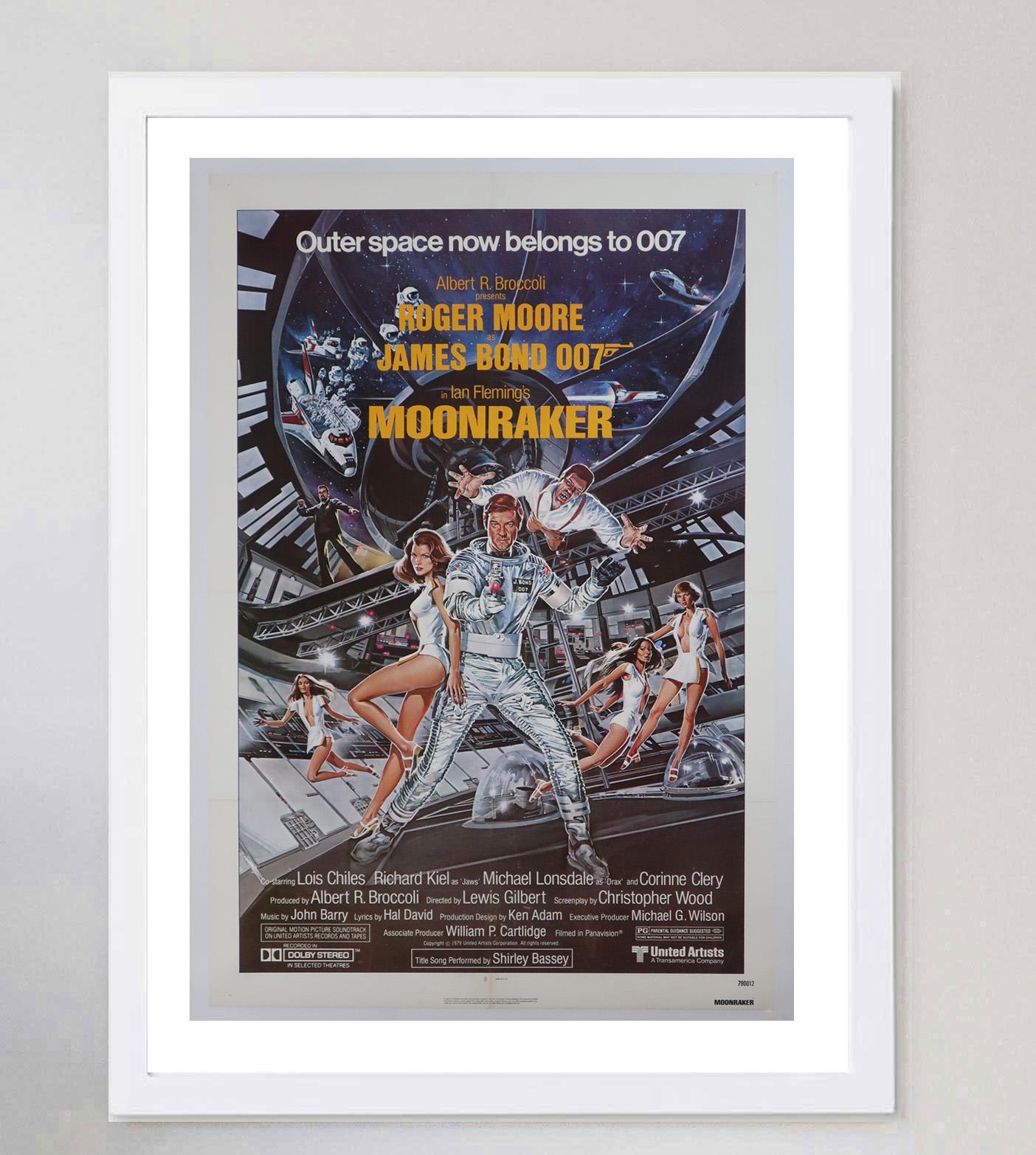 1979 Moonraker Original Vintage Poster (amerikanisch) im Angebot