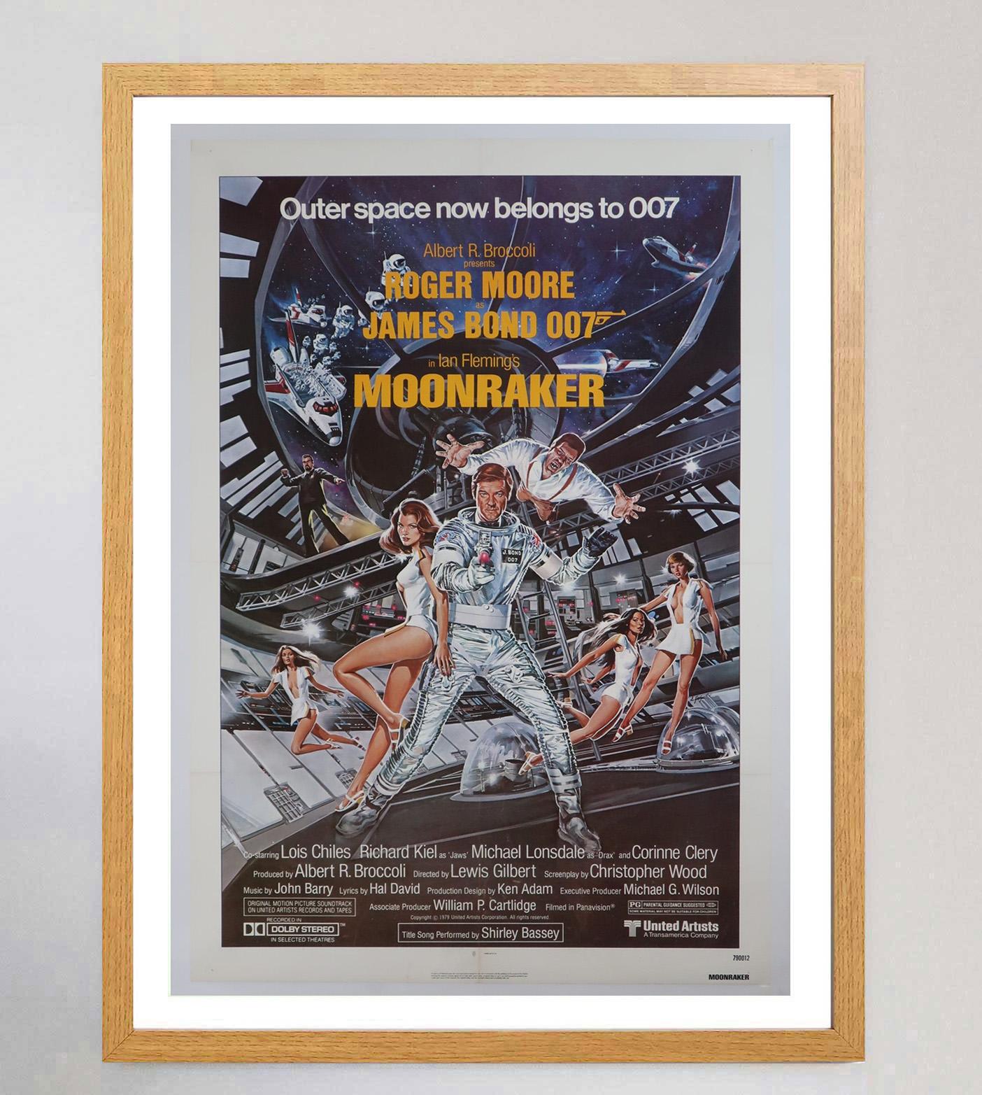 1979 Moonraker Original Vintage Poster im Zustand „Gut“ im Angebot in Winchester, GB