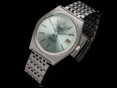 1979 Omega Seamaster Mens Vintage Glacier Blue Dial Bracelet Watch, Automatic