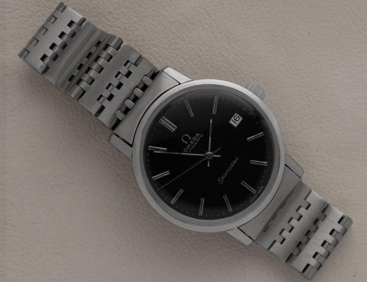 1979 Omega Seamaster Mens Vintage Watch, Automatic, Date - Stainless Steel For Sale 5