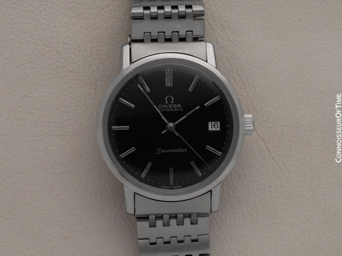 1979 Omega Seamaster Mens Vintage Watch, Automatic, Date - Stainless Steel im Angebot 4