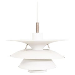 1979 Poul Henningsen for Louis Poulsen PH 6 - 6 1/2 Charlottenborg Pendant Lamps