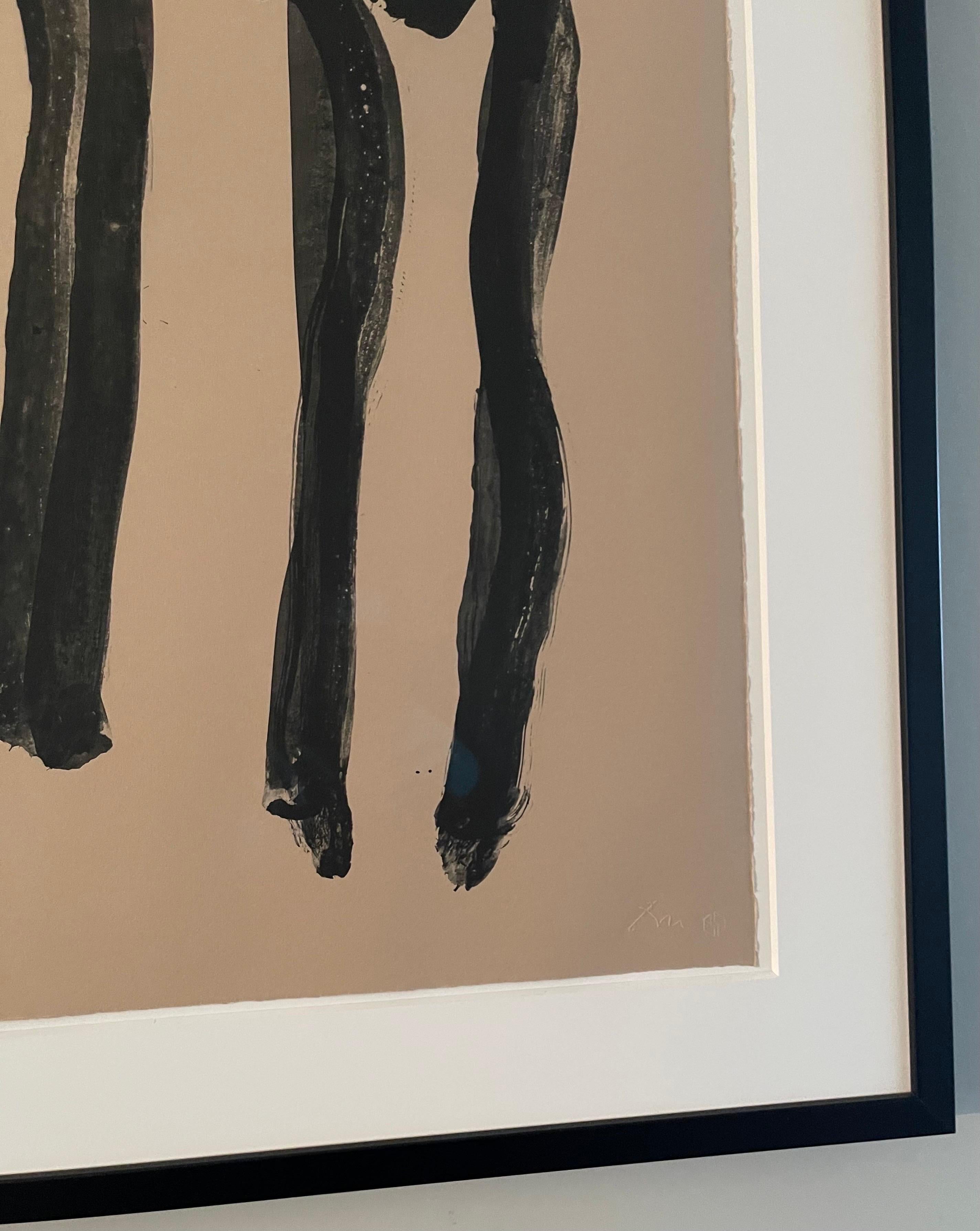 1979 Robert Motherwell Dalton Print 34/150 Framed In Good Condition For Sale In Stamford, CT