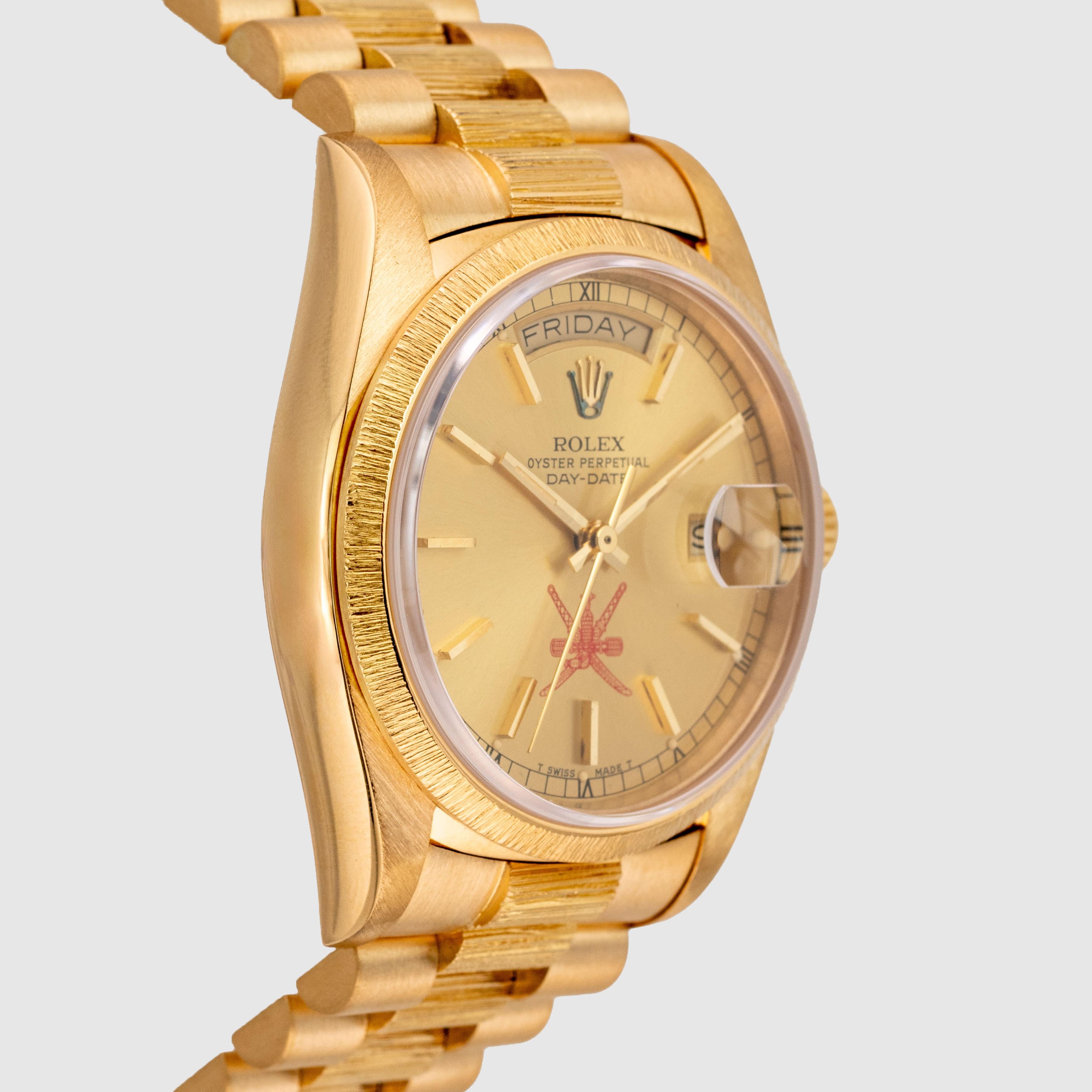 1979 Rolex Day Date Khanjar Ref. 18078 Herren im Angebot