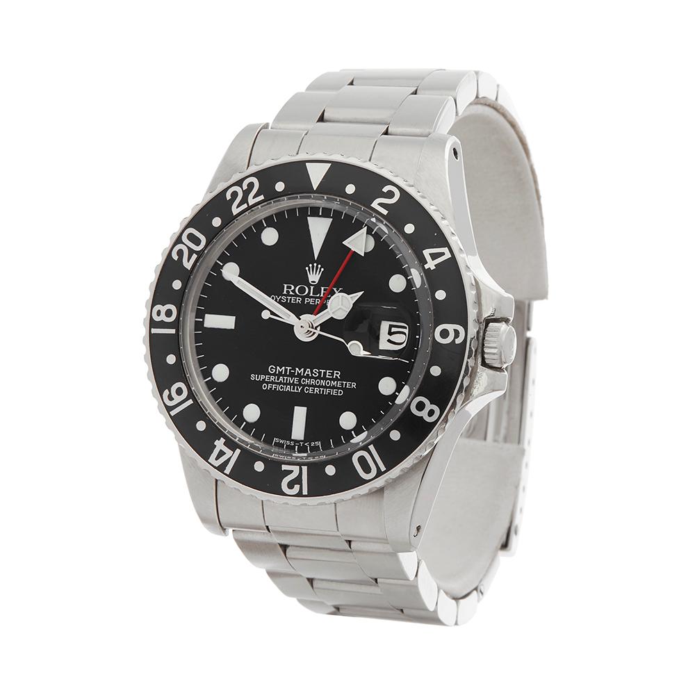 1979 Rolex GMT-Master Stainless Steel 1675 Wristwatch 1