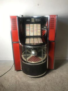 1979 Seeburg SMC2 "Phoenix" Jukebox, Classic 1970s Design, Rotating Disco Ball
