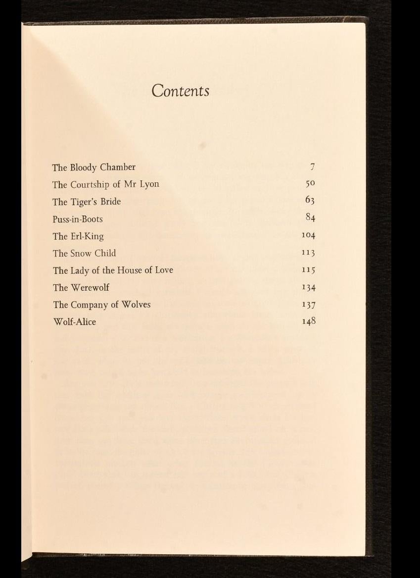 Paper 1979 The Bloody Chamber and Other Stories For Sale