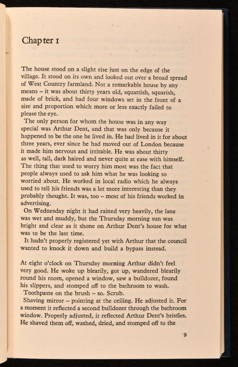 1979 La Guía del autoestopista galáctico Papel en venta