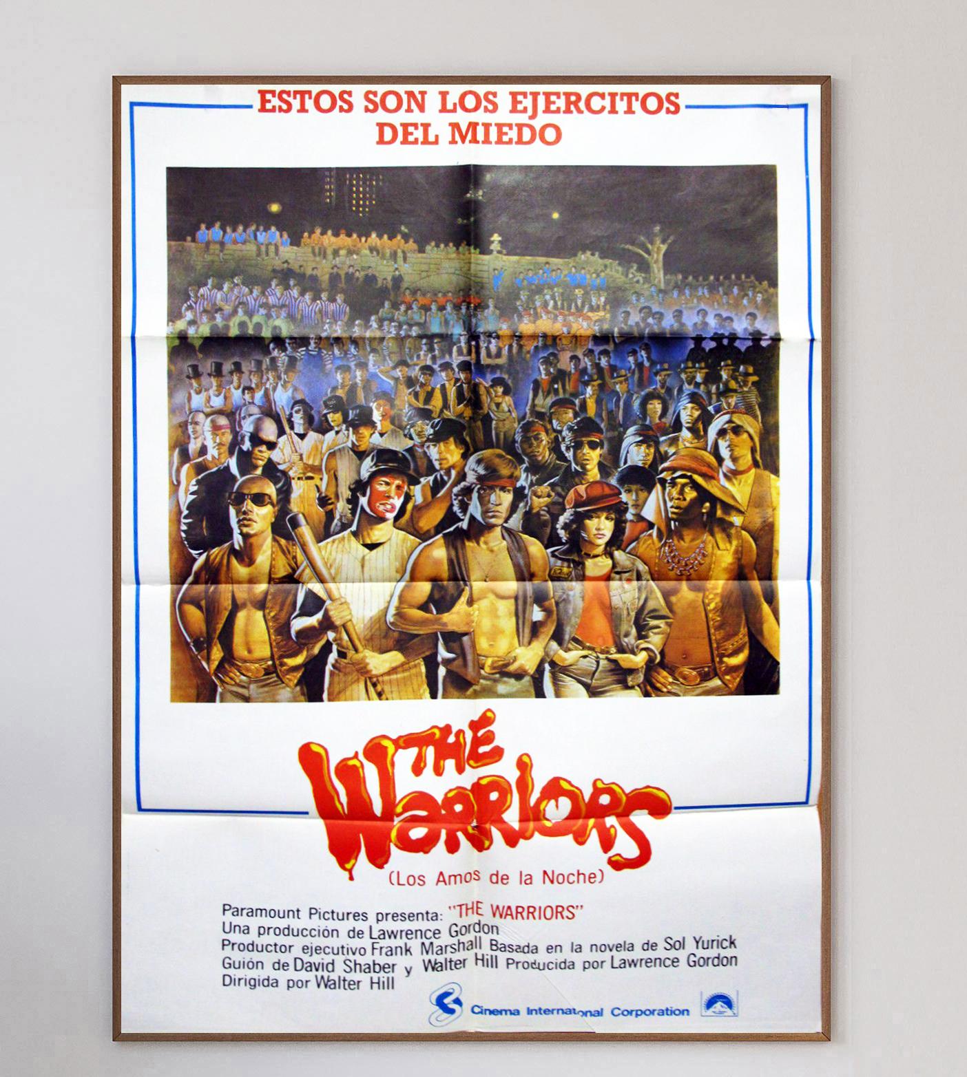 1979 The Warriors (Spanien) Original-Vintage-Poster (Spanisch) im Angebot