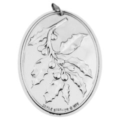 1979 Towle Sterling Silver Christmas Ornament — “Deck the Halls”