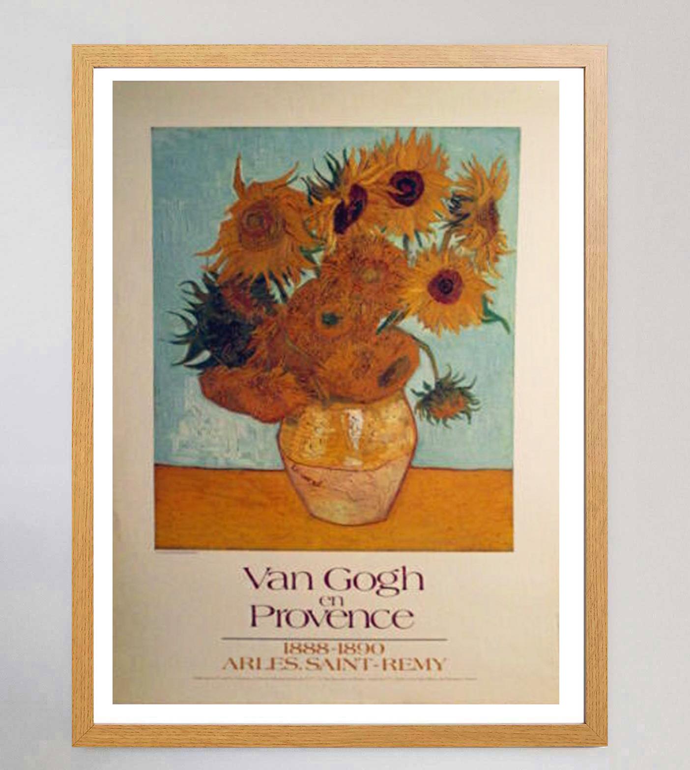 French 1979 Vincent Van Gogh - En Provence Original Vintage Poster