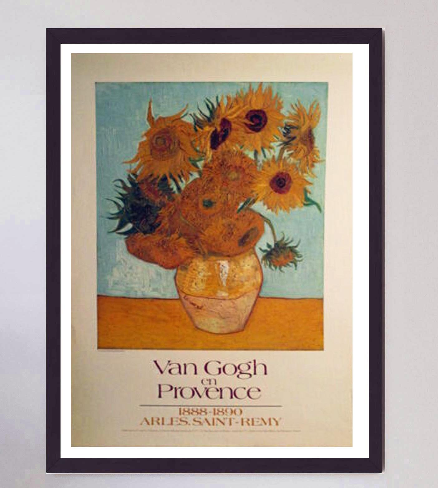 Late 20th Century 1979 Vincent Van Gogh - En Provence Original Vintage Poster