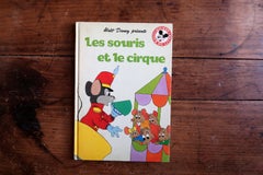 1979 Walt Disney Illustrated Children’s Book Les souris et le cirque, 2C57