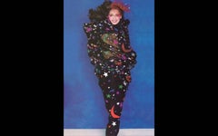 1979 YSL Yves Saint Laurent Moon & Stars Sleeveless Tunic Top Documented