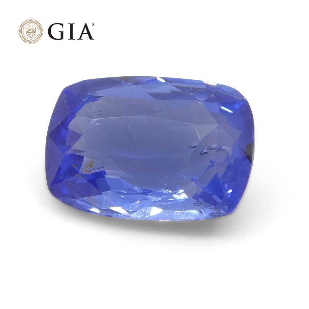 1.97ct Cushion Blue Sapphire GIA Certified Sri Lanka   For Sale 3