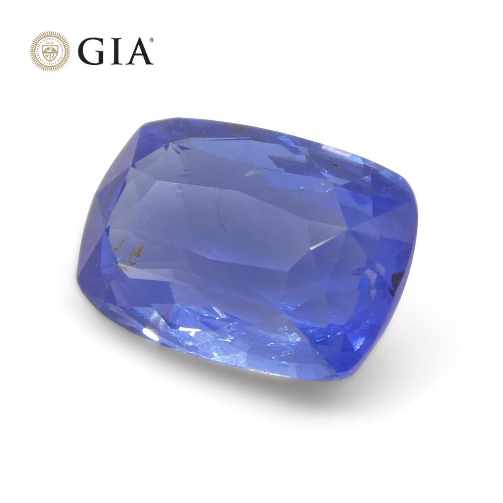 1.97ct Cushion Blue Sapphire GIA Certified Sri Lanka   For Sale 4
