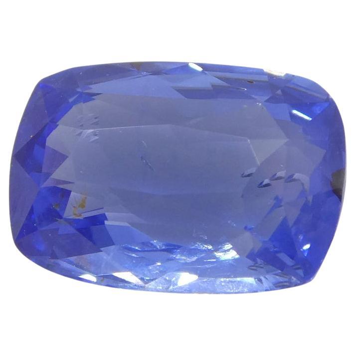 1.97ct Cushion Blue Sapphire GIA Certified Sri Lanka   For Sale