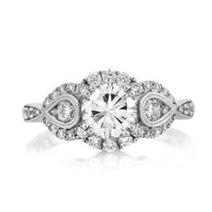 1.97ct Round Brilliant Cut Diamond Engagement Ring