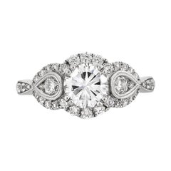1.97ct Round Brilliant Cut Diamond Engagement Ring