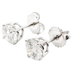 1,97ctw Diamant-Ohrstecker 18k Gold
