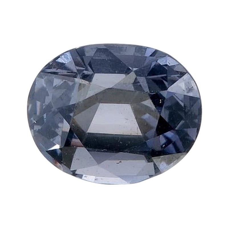 Spinelle bleu cobalt naturel de 1,98 carat provenant de Birmanie