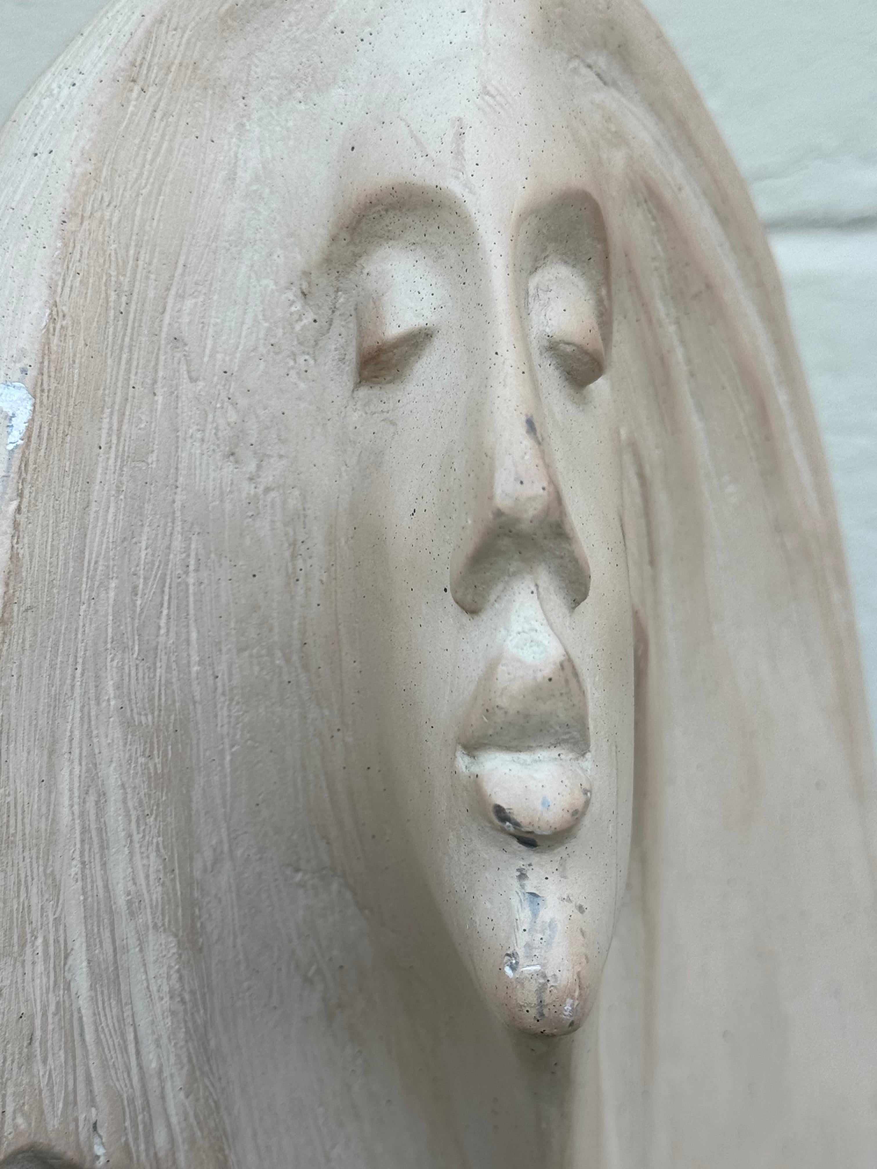 Plaster 1980 Austin Productions - David Fisher Sculpture 