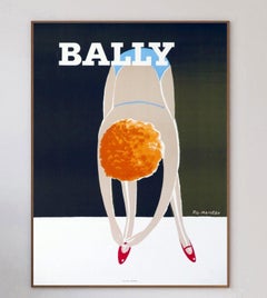 1980 Bally, Ballet Original Vintage Poster