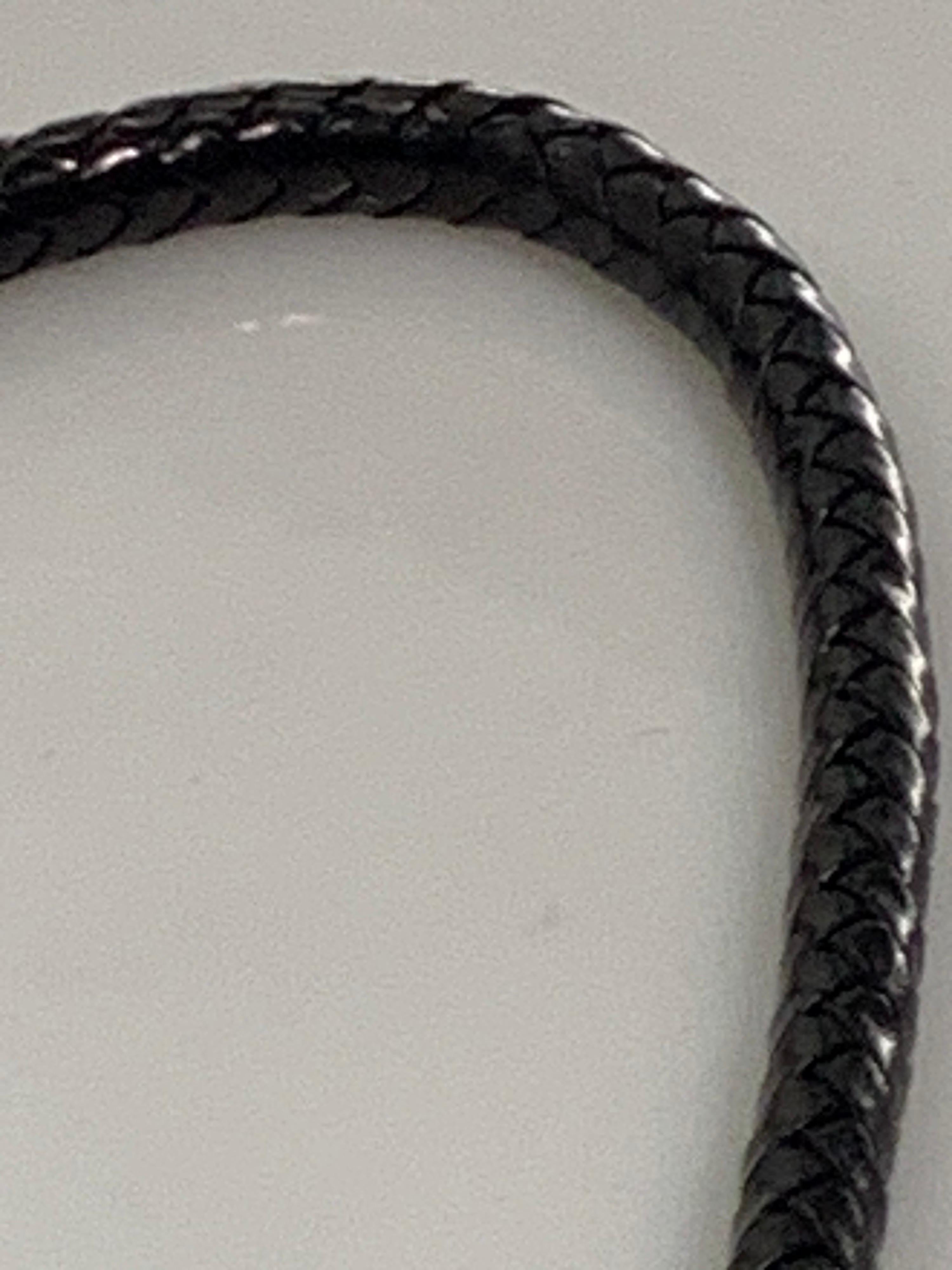 1980 Barry Kieselstein-Cord Black Leather Satchel Bag w/ Logo Alligator Hardware 1