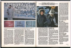 1980 Articolo della rivista Basquiat (Basquiat Glenn O'Brien)